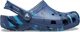 Дитячі кроксі класик сині для хлопчика Crocs Kids Classic Marbled Clog Navy/Multi (36-37, синій) - зображення 5