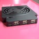 Столик для ноутбука з USB HUB та кулером MLT Omax C6L Pink - зображення 5