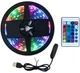 Светодиодная лента 5 м от USB 300 LED с пультом мультиколор RGB MLT StripLight 300 - изображение 1