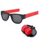 Солнцезащитные очки Черные с красным MLT Folding glasses - изображение 1