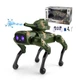 Интерактивная игрушка робот-собака Mech Guardian QF660-2M с орбиз-стрельбой Khaki (3_07891) - изображение 2