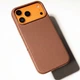 Панель Etteri Elegant Mag Сase для Apple iPhone 17 Pro Max Brown (GSM274565) - зображення 5