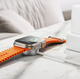 Бездротовий зарядний пристрій Hoco CW59 2.5W Type-C білий для Apple Watch та Samsung Galaxy Watch - зображення 4