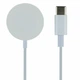 Бездротовий зарядний пристрій Apple Watch магнітне USB-C 1 метр білий ABS пластик алюмінієвий сплав - зображення 1