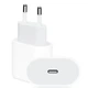 Сетевое зарядное устройство Apple PD 20W Type-C адаптер с кабелем Type-C to Lightning белый для iPhone 14 Pro Max - изображение 5