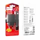 Мережевий зарядний пристрій Hoco CS24A 25Вт Type-C 1USB-C 100-240В чорний для швидкого заряджання гаджетів - зображення 2