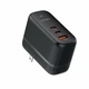 Сетевое зарядное устройство LDNIO Q366 65W 3 USB порта Type-C черный для смартфонов и ноутбуков - изображение 1