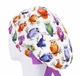 Медицинская шапочка женская HeadwearUniverse универсальная принт Сова - изображение 2