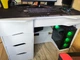 Геймерский компьютерный стол ХGamer PURE White-Black - изображение 8