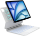 Etui z klawiaturą Typecase Edge do Apple iPad Air 11" 2024/2025 White (6979284780295) - obraz 1