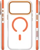 Etui plecki Etteri Icy Mag Case do Apple iPhone 16 Orange (GSM196778) - obraz 4