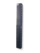 Гребень для волос с зубцами разной густоты мужской пластиковый, черный - изображение 2