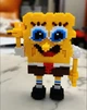 3D Конструктор Sponge Bob Bricks 33 см Фігурка Губка Боб Квадратні штанці Набір Міні Блоки (01711) - зображення 8