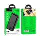 Повербанк 20000 mAh HOCO J123A Element power bank (2USB/Type-C, 10W). Black - зображення 5