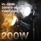 Професійне відеосвітло Ulanzi VL-200Bi 200 Вт 2700-6500K з V-подібним кріпленням (L079CNA1) - зображення 7