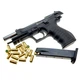 Стартовый пистолет Blow TR 92 02 с авто режимом Beretta 92 + пачка патронов Ozkursan - изображение 7