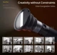 Проекционный LED фотофонарик SIDANDE 10W 8400 мАч с резьбой 1/4" масштабированный фокусный свет для фото- видеосъемки - изображение 4