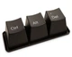 Оригинальные чашки кнопки Ctrl Alt Del (Черные) - изображение 3