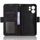 Чехол-книжка с карманами Deexe Wallet Stand для OPPO Reno 15 F/FS - Black - изображение 3