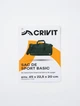 Спортивна сумка CRIVIT BASIC чорна 45 × 22,5 × 20 см, з ременем через плече - зображення 2