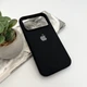 Защитный чехол-накладка Silicone Full Case AA Open Cam для Apple iPhone 17 Pro Black (FullOpeAAi17P-14) - изображение 4
