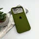 Чохол для смартфона Silicone Full Case AA Open Cam for Apple iPhone 17 Pro 29,Army Green (FullOpeAAi17P-29) - изображение 4