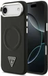 Etui Guess Triangle Logo MagSafe do Apple iPhone Air Black (GUHMP17MPSDTSCMK) - obraz 1