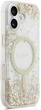Etui Guess Resin Bottom Glitter MagSafe do Apple iPhone 17 Gold (GUHMP17SRGRGED) - obraz 4