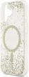 Etui Guess Resin Bottom Glitter MagSafe do Apple iPhone 17 Gold (GUHMP17SRGRGED) - obraz 6