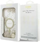 Etui Guess Resin Bottom Glitter MagSafe do Apple iPhone 17 Gold (GUHMP17SRGRGED) - obraz 8