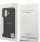 Etui Guess Saffiano Classic Logo MagSafe do Apple iPhone 17 Black (GUHMP17SPSAHMCK) - obraz 8