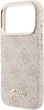 Etui Guess 4G Script MagSafe do Apple iPhone 17 Pro Pink (GUHMP17L5P4FWMSP) - obraz 6