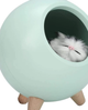 Ночник Спящий кот в зеленом домике - изображение 6
