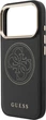 Etui Guess Perforated 4G MagSafe do Apple iPhone 17 Pro Black (GUHMP17L5PG4SRGK) - obraz 6