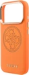 Etui Guess Perforated 4G MagSafe do Apple iPhone 17 Pro Max Orange (GUHMP17X5PG4SRGO) - obraz 6