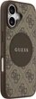 Чохол Guess 4G Circle Classic Logo MagSafe для Apple iPhone 17 Brown (GUHMP17SP4PGRSGW) - зображення 4