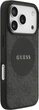 Etui Guess 4G Circle Classic Logo MagSafe do Apple iPhone 17 Pro Black (GUHMP17LP4PGRSGK) - obraz 4