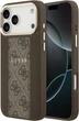 Чохол Guess 4G Stripe MagSafe для Apple iPhone 17 Pro Max Brown (GUHMP17XPG4SEMCW) - зображення 1