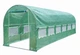 Садовая теплица 9 м² (4,5 × 2 × 2 м) с окнами, армированная пленка UV-4, Зеленая - изображение 5
