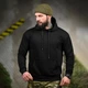 Худі Crop з принтом Tactical Team M чорне - зображення 1