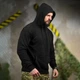 Худі Crop з принтом Tactical Team M чорне - зображення 4