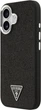 Etui Guess Glitter Triangle Logo MagSafe do Apple iPhone 17 Black (GUHMP17SPFGTSCMK) - obraz 2