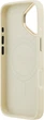 Etui Guess Grained Strass Logo MagSafe do Apple iPhone 17 Beige (GUHMP17SPGCRMDEE) - obraz 7