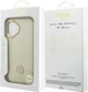 Etui Guess Grained Strass Logo MagSafe do Apple iPhone 17 Beige (GUHMP17SPGCRMDEE) - obraz 8