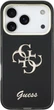 Etui Guess IML 4G Script Metal do Apple iPhone 17 Pro Black (GUHCP17L5HC4MLSK) - obraz 3