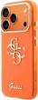 Etui Guess IML 4G Script Metal do Apple iPhone 17 Pro Orange (GUHCP17L5HC4MLSB) - obraz 2