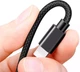 Кабель Baseus Cafule Cable USB - Lightning 1.5A 2 м Black (CALKLF-CG1) - зображення 3