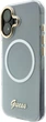 Etui Guess IML Gradient Script Metal MagSafe do Apple iPhone 17 White (GUHMP17S5HTGMCSH) - obraz 2