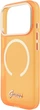 Etui Guess IML Script Metal MagSafe do Apple iPhone 17 Pro Orange (GUHMP17L5HTCSMSO) - obraz 6