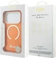 Etui Guess IML Script Metal MagSafe do Apple iPhone 17 Pro Orange (GUHMP17L5HTCSMSO) - obraz 8